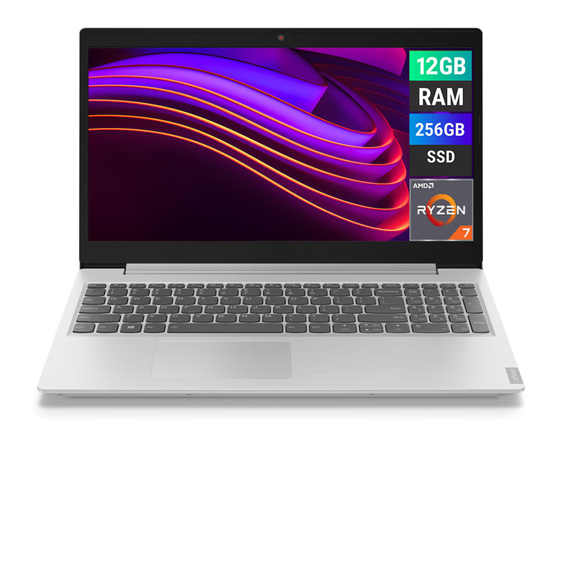 REFURBISHED - LENOVO IDEAPAD L340 15API - AMD RYZEN 7 - 12GB DDR4 - 256GB NVME - 15.6 INCH - LAPTOP