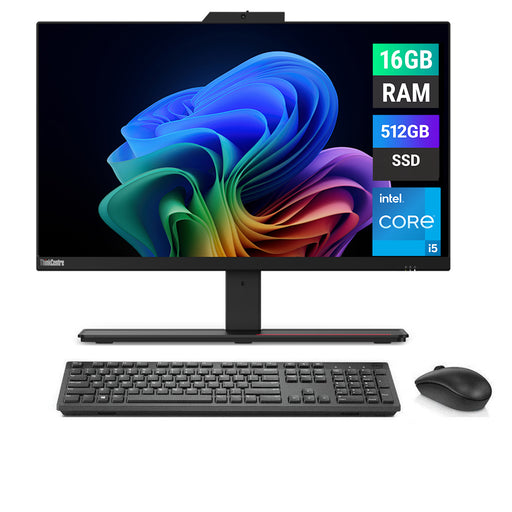 REFURBISHED - LENOVO THINKCENTRE M90A - I5 10TH GEN - 16GB DDR4 - 512GB SSD - 23.8 INCH - ALL IN ONE