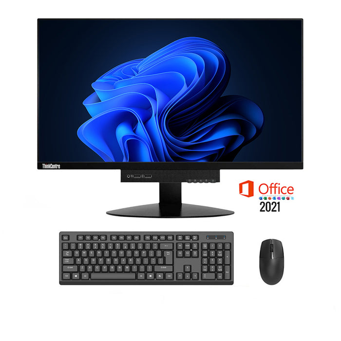 REFURBISHED - LENOVO THINKCENTRE TIO22D + M900 - MINI PC - I5 6500T - 8GB DDR4 - 256GB SSD - 22 INCH - LED - COMPUTER