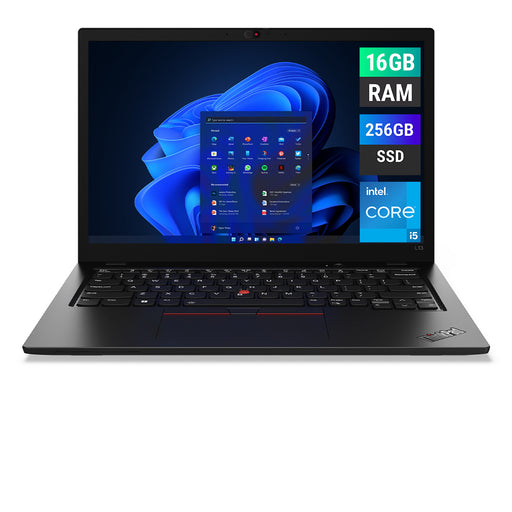 REFURBISHED - LENOVO THINKPAD L13 GEN 3 - I5 12TH GEN - 16GB LPDDR4 - 256GB NVME - 13.3 INCH - LAPTOP