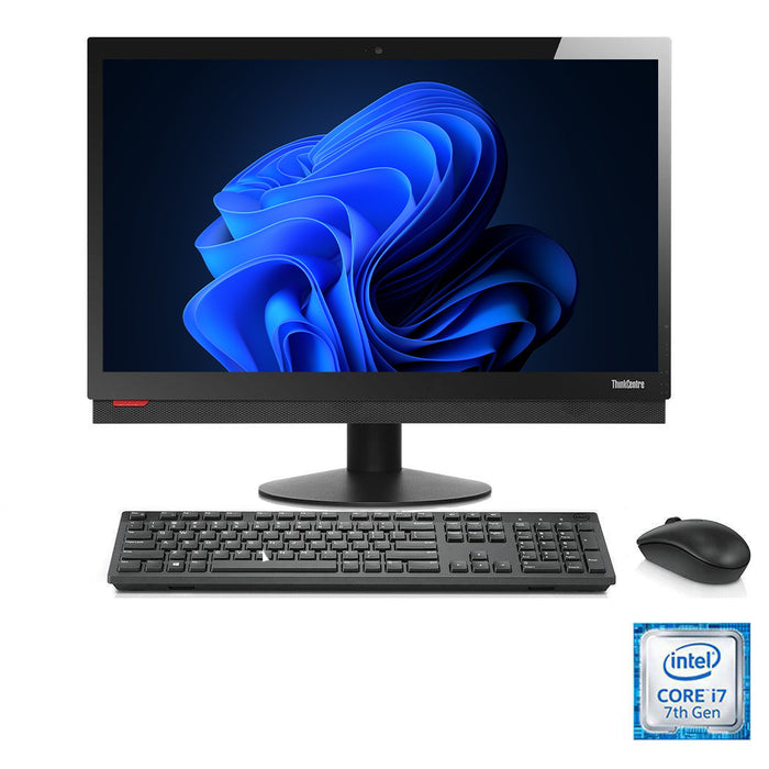 REFURBISHED - LENOVO THINKCENTRE M910Z - I7 7700 - 16GB DDR4 - 240GB SSD - 24 INCH - ALL IN ONE