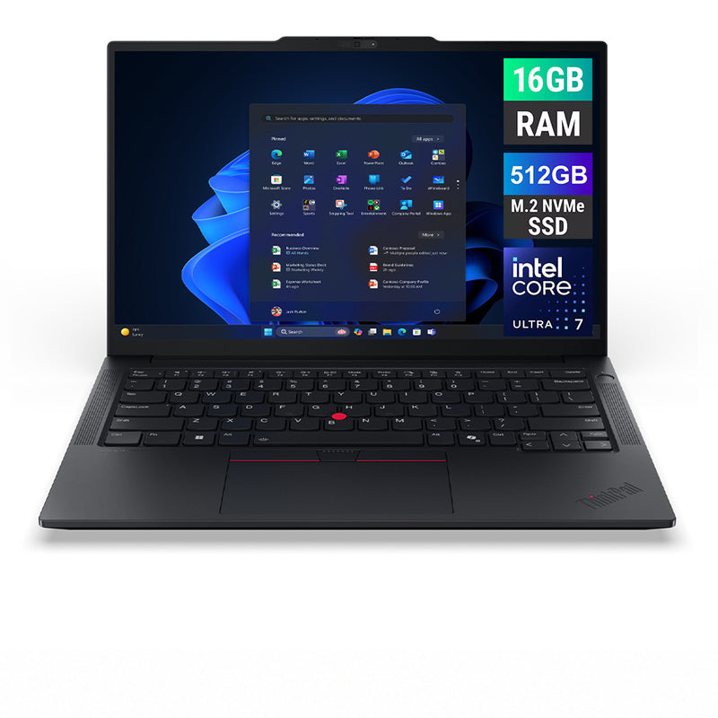 REFURBISHED - LENOVO THINKPAD E14 GEN 7 - ULTRA 7 255H - 16GB DDR5 - 512GB NVME - 14 INCH - LAPTOP