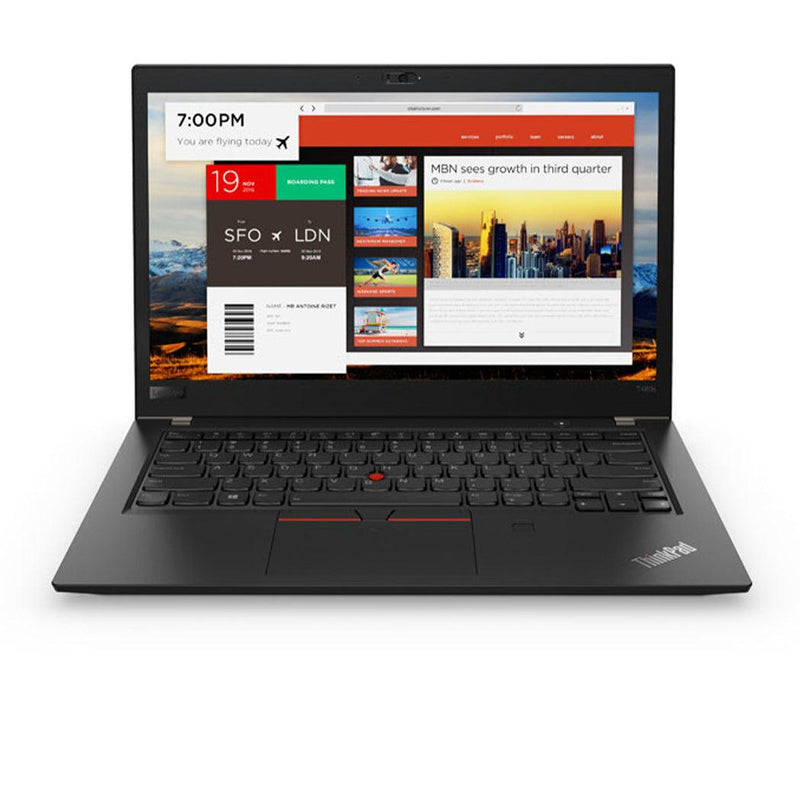 REFURBISHED - LENOVO THINKPAD T480S - I5 8TH GEN - 8GB DDR4 - 256GB SSD - 14 INCH - LAPTOP - C-GRADE