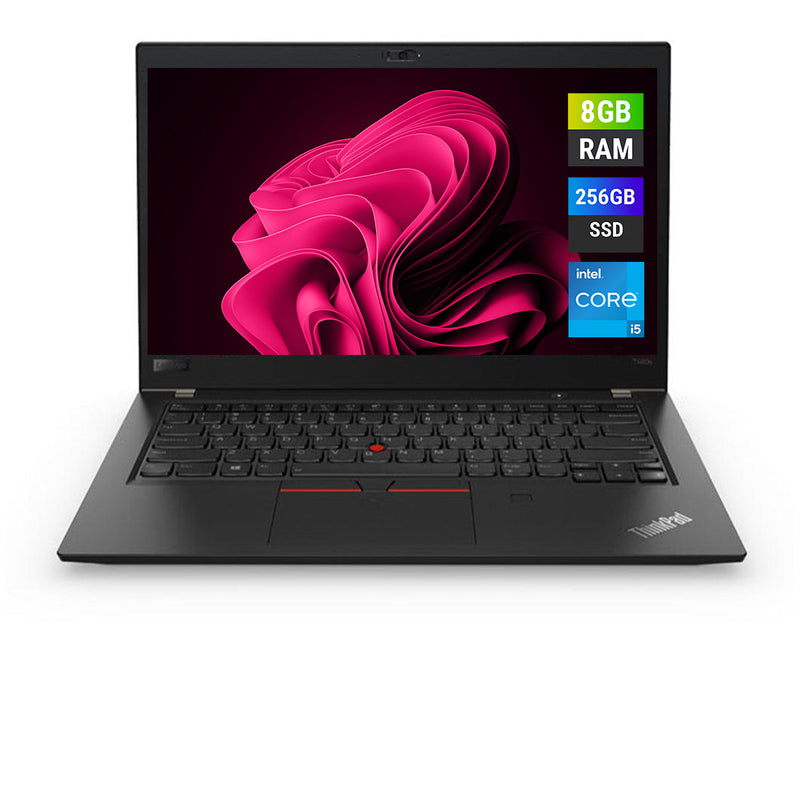 REFURBISHED - LENOVO THINKPAD T480S - I5 8TH GEN - 8GB DDR4 - 256GB SSD - 14 INCH - LAPTOP - C-GRADE
