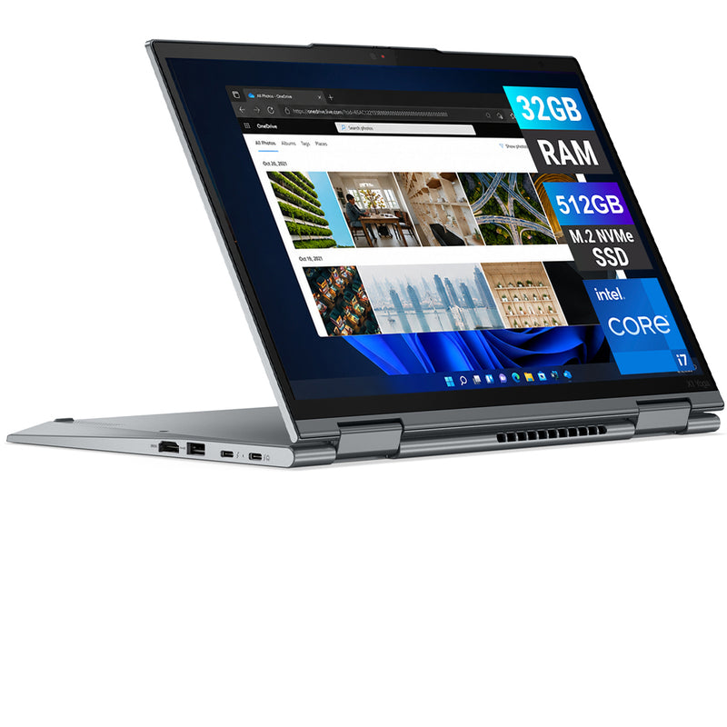 REFURBISHED - LENOVO THINKPAD X1 YOGA GEN 7 - 2-IN-1 CONVERTIBLE - I7 12TH GEN - 32GB LPDDR5  - 512GB NVME - 14 INCH - TOUCH SCREEN - LAPTOP