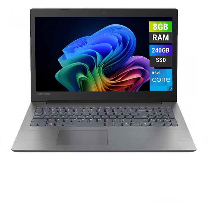 REFURBISHED - LENOVO V330-15IKB - I5 8TH GEN - 8GB DDR4 - 240GB SSD - 15.6 INCH - LAPTOP