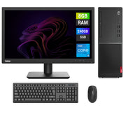 REFURBISHED - LENOVO V520 - I5 7TH GEN - 8GB DDR4 - 240GB SSD - 19.5 INCH - LENOVO - E20-30 - HD - COMPUTER SET