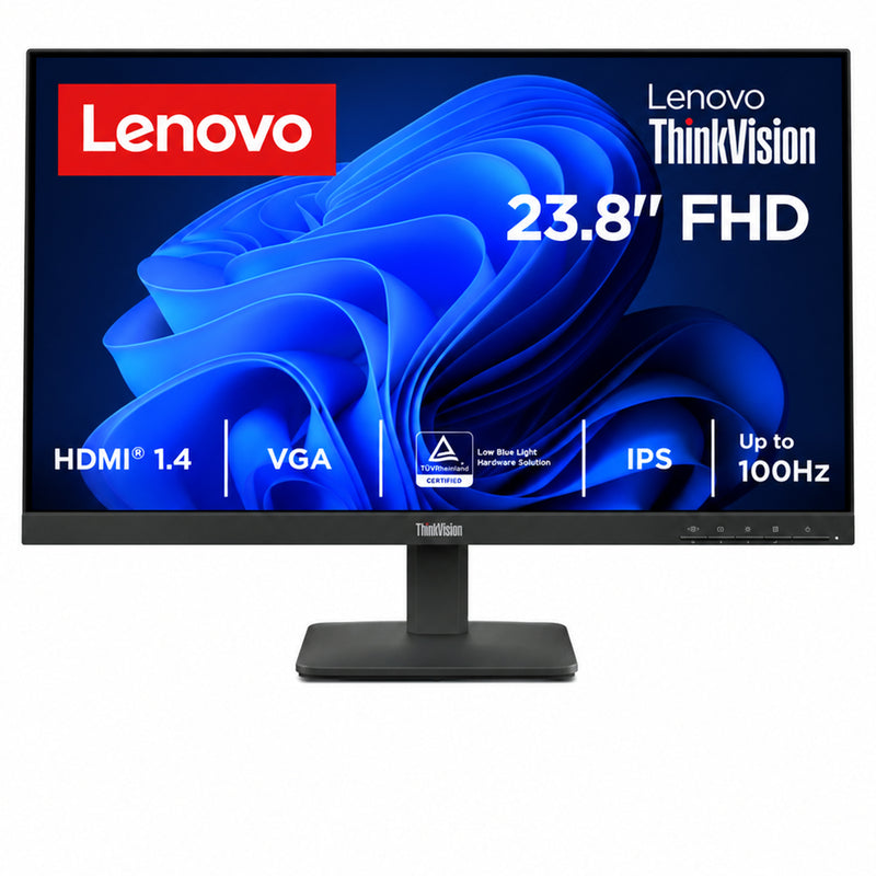 NEW - LENOVO THINKVISION S24-4E - 23.8INCH - FHD - IPS - COMPUTER MONITOR