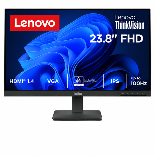 NEW - LENOVO THINKVISION S24-4E - 23.8INCH - FHD - IPS - COMPUTER MONITOR