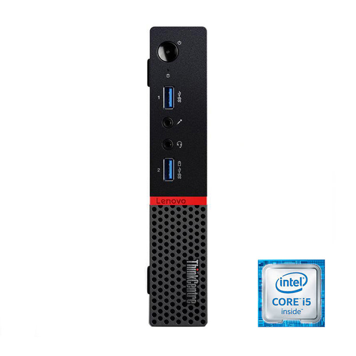 REFURBISHED - LENOVO THINKCENTRE M900 - MINI PC - I5 6500T - 8GB DDR4 - 256GB SSD - COMPUTER