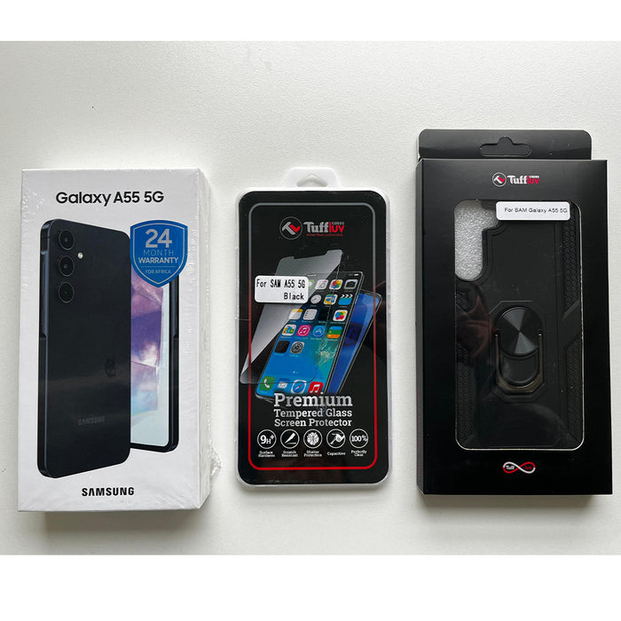 SAMSUNG GALAXY A55 5G - OCTA CORE - 256GB - NAVY - SMARTPHONE - NEW