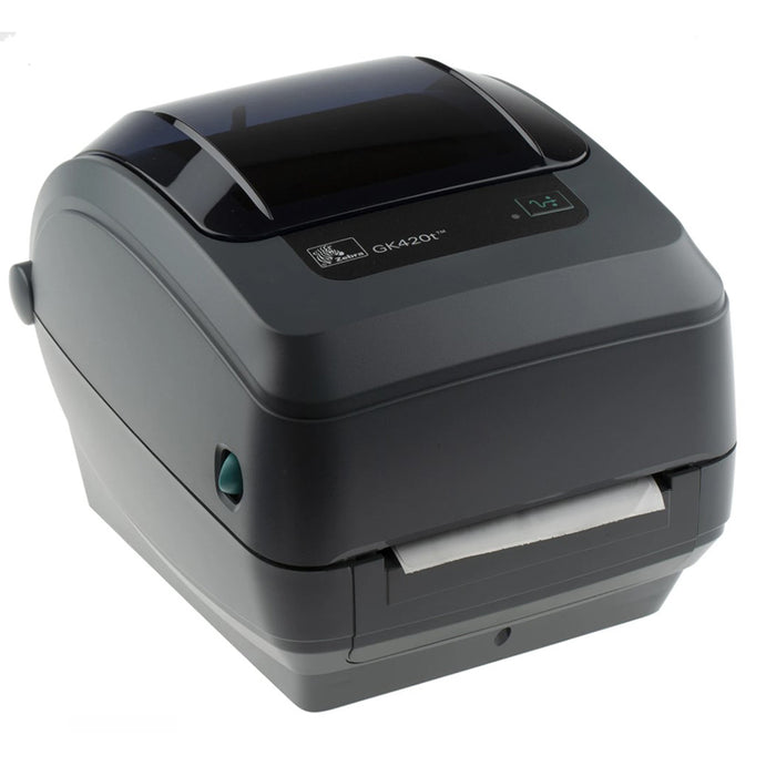 REFURBISHED - ZEBRA GK420T - PARALLEL - USB - SERIAL - THERMAL LABEL PRINTER - POS