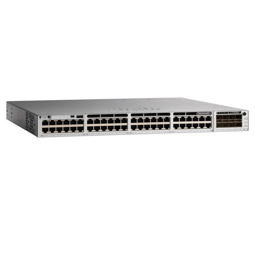 REFURBISHED - CISCO CATALYST - C9300-48U-E - 48X 10/100/1000 ETHERNET UPoE PORTS - SWITCH - NETWORKING