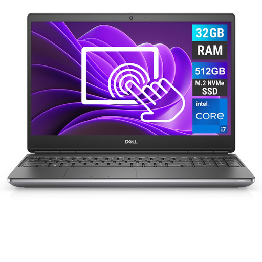 REFURBISHED - DELL PRECISION 7560 - I7 11TH GEN - 32GB DDR4 - 512GB NVME - NVIDIA RTX A4000 - 15.6INCH - TOUCH SCREEN - AUTOCAD WORKSTATION - LAPTOP