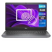 REFURBISHED - DELL PRECISION 7560 - I7 11TH GEN - 64GB DDR4 - 2 X 512GB NVME - NVIDIA RTX A4000 - 15.6INCH - TOUCH SCREEN - AUTOCAD WORKSTATION - LAPTOP