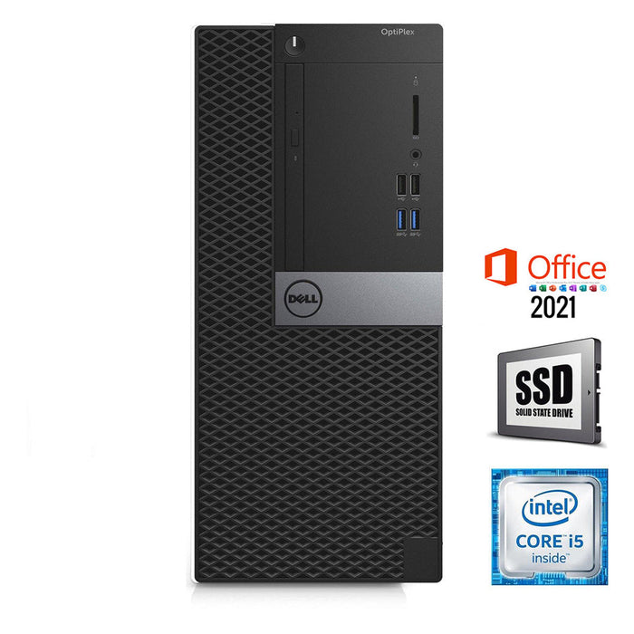 REFURBISHED - DELL OPTIPLEX 5040 MINI TOWER - I5 6500 - 16GB DDR3 - 256GB M.2 SSD - NEW 19 INCH - SAMSUNG - S19A330NHM - LED - MS OFFICE 2021 - B-GRADE