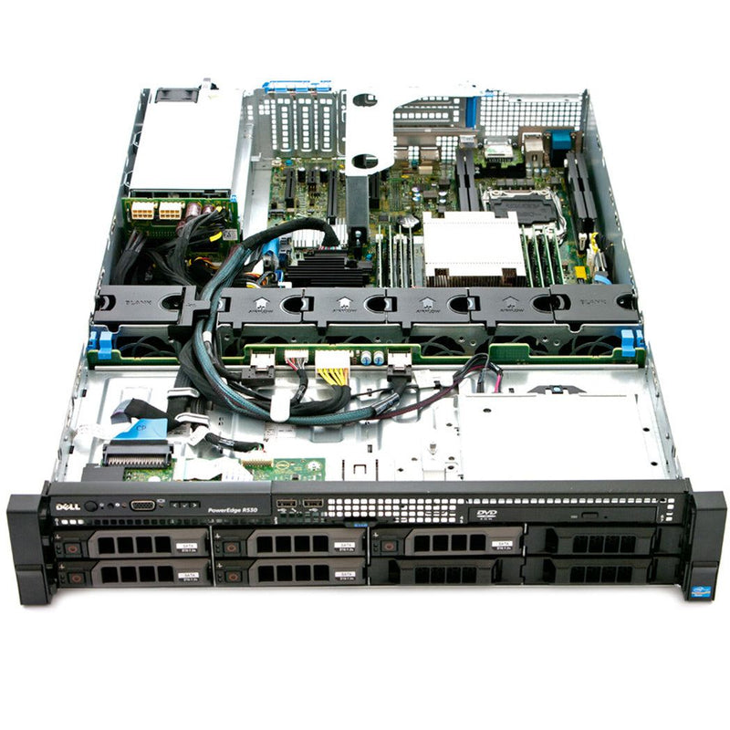 REFURBISHED - DELL PowerEdge R530 - 2 X XEON E5 – 2620 V3 - 6 CORE CPU - 256GB RAM - SERVER