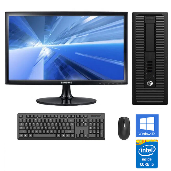 REFURBISHED - HP PRODESK 600 G1 SFF - I5 4570 - 8GB DDR3 - 1TB HDD - 19INCH - SAMSUNG - S29C15OF - LED - COMPUTER SET - B-GRADE