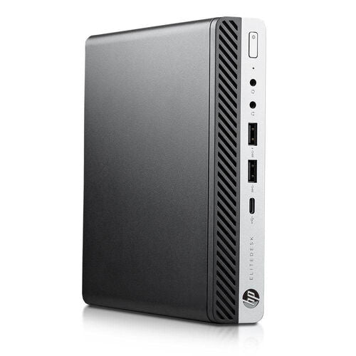 REFURBISHED - HP ELITEDESK 705 G4 MINI PC - AMD RYZEN 5 PRO - 8GB DDR4 - 256GB SSD - COMPUTER