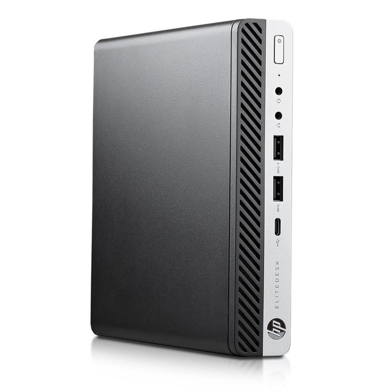 REFURBISHED - HP ELITEDESK 800 G4 MINI PC - I5 8TH GEN - 8GB DDR4 - 256GB SSD - COMPUTER