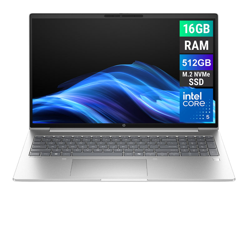 REFURBISHED - HP PROBOOK 4 G1IR 16 - CORE 5 120U - 16GB DDR5 - 512GB SSD - 16 INCH - LAPTOP
