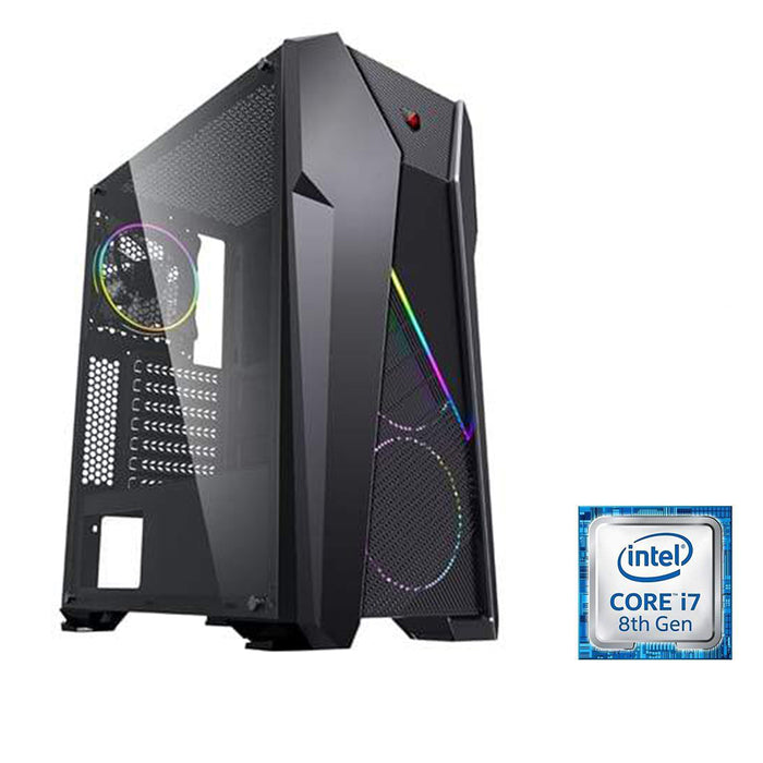 REFURBISHED - RAIDMAX i328 TOWER - I7 8700 - 16GB DDR4 - 240GB SSD - COMPUTER