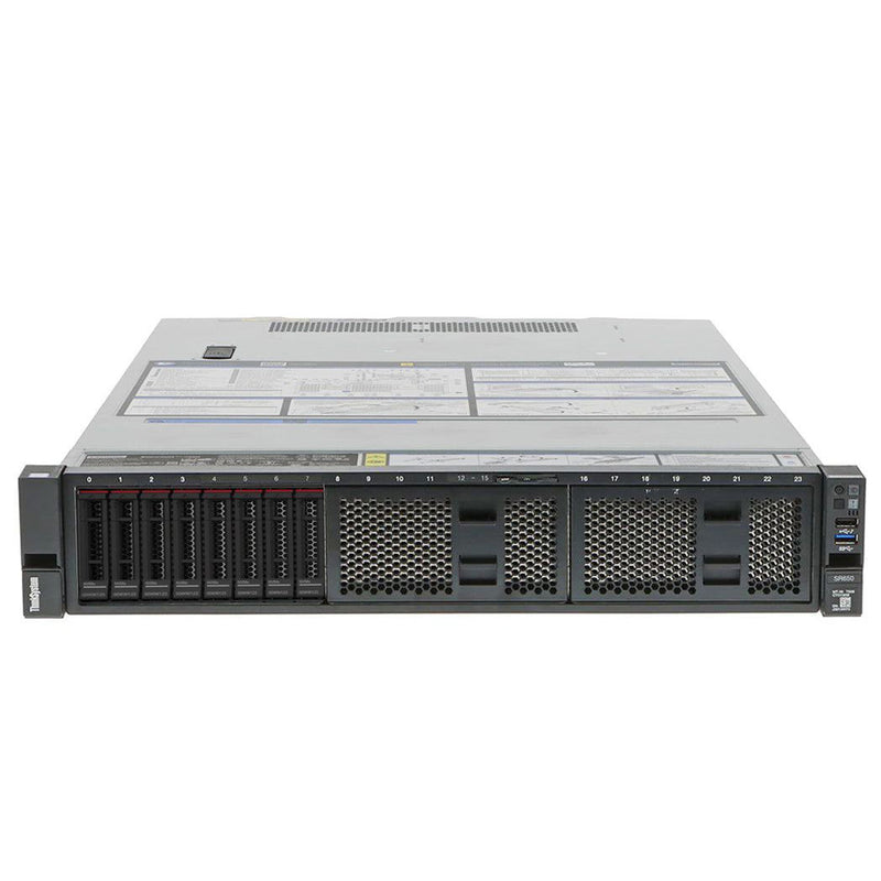 REFURBISHED - LENOVO THINKSYSTEM SR650-7X06 - 2 X INTEL XEON GOLD 5218 - 16 CORE CPU - 256GB RAM - SERVER