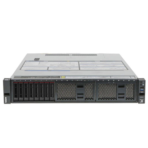 REFURBISHED - LENOVO THINKSYSTEM SR650-7X06 - 2 X INTEL XEON GOLD 5218 - 16 CORE CPU - 256GB RAM - SERVER