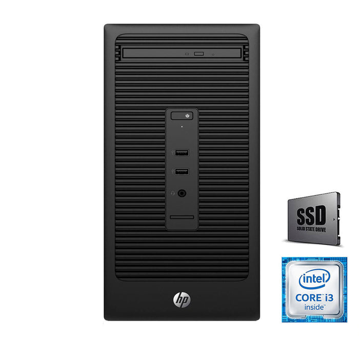 REFURBISHED - HP 280 G2 MICRO TOWER - I3 6100 - 8GB DDR4 - 240GB SSD - COMPUTER - C-GRADE