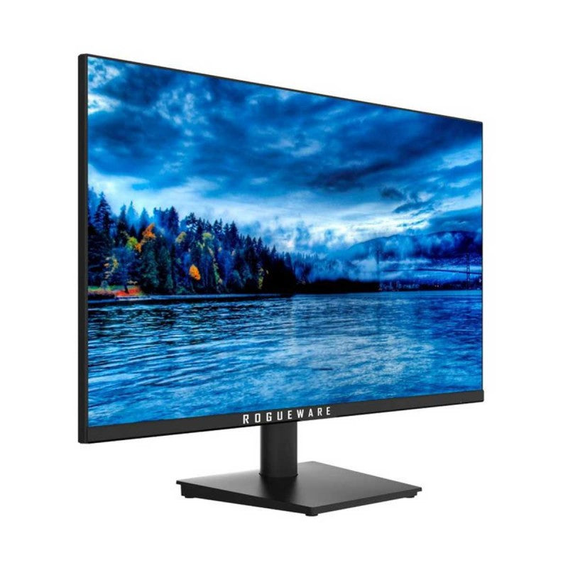 REFURBISHED - LENOVO V520 DESKTOP TOWER  - I7 8TH GEN - 16GB DDR4 - 256GB SSD - ROGUEWARE RW-W2413S - 24INCH - COMPUTER SET